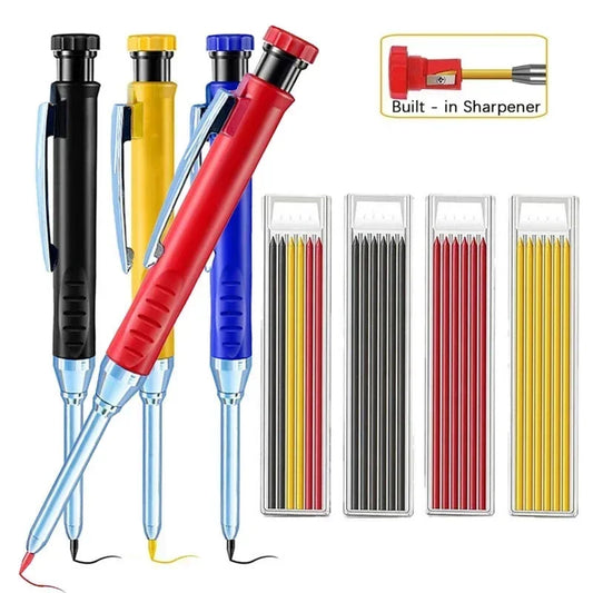 2.8mm Solid Carpenter Mechanical Pencil with Sharpener