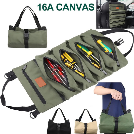 Tool Roll, Multi-Purpose Roll Up Tool Bag